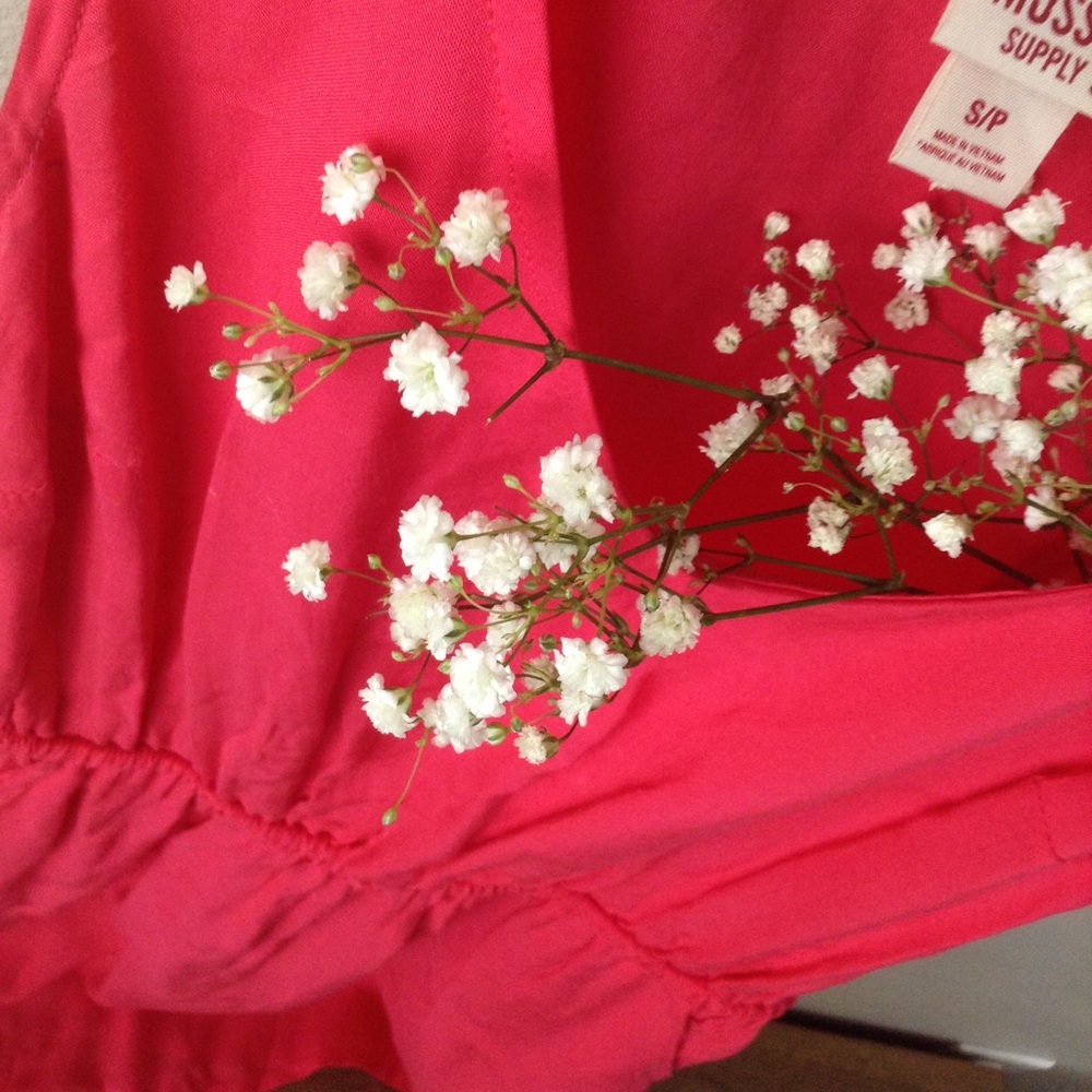 Pink, Knee Length Dress